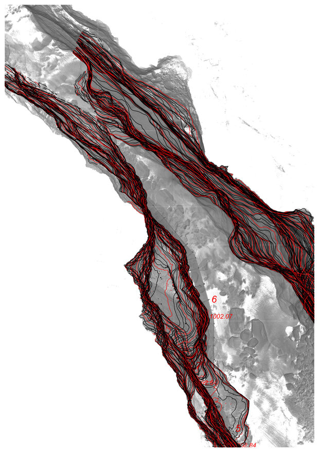 überhängende Höhenkurven